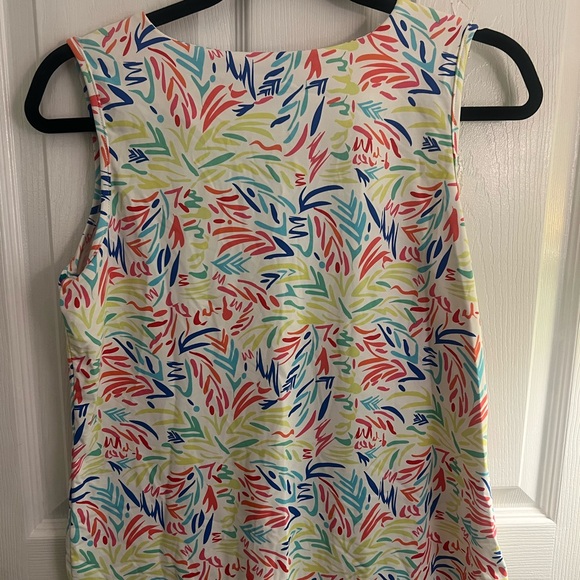Lulu Bs Multicolor Sleeveless Blouse sz S - Picture 4 of 4
